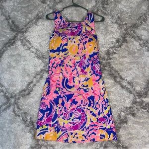Lilly Pulitzer Size 4 Shift Dress with Tie Back